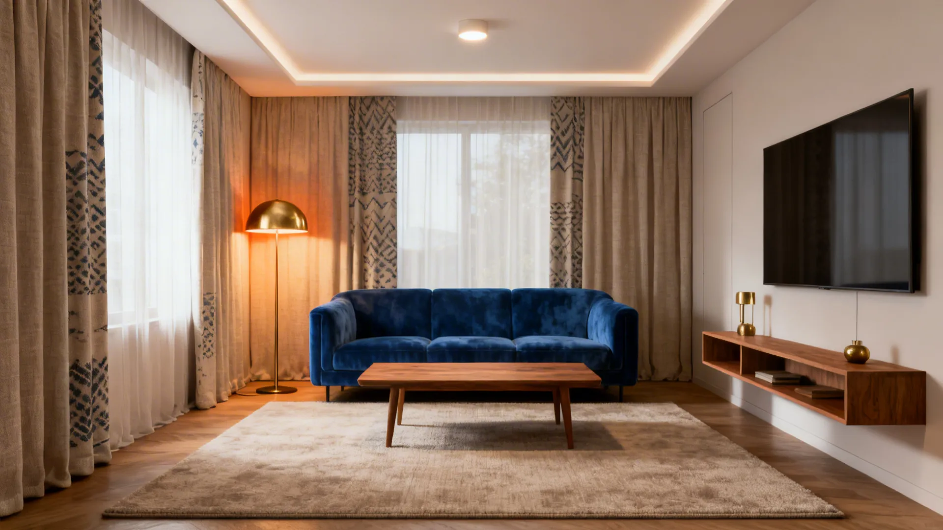 5 Living Room Ideas with a Blue Velvet Sofa: How I Turned a Bold Blue Velvet Sofa into a Cozy, Practical Living Room — 5 Creative Inspirations