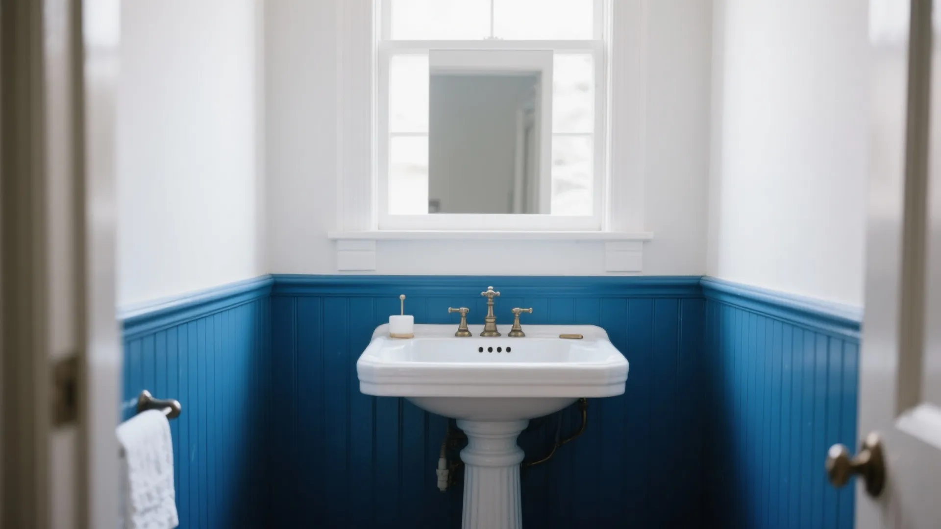 8. Wainscoting in Blue