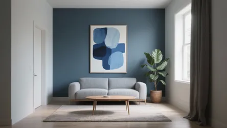 5 Blue Living Room Wall Art Ideas