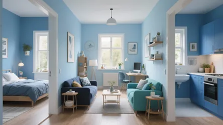 5 Blue Wall Paint Ideas