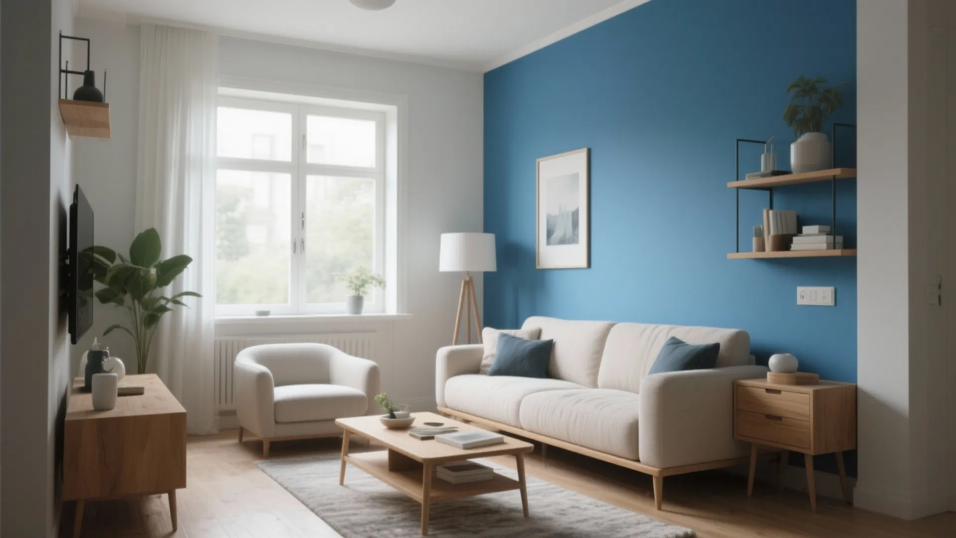 5 Inspiring Blue Wall Design Ideas: Transform Your Space with 5 Creative Blue Wall Design Inspirations