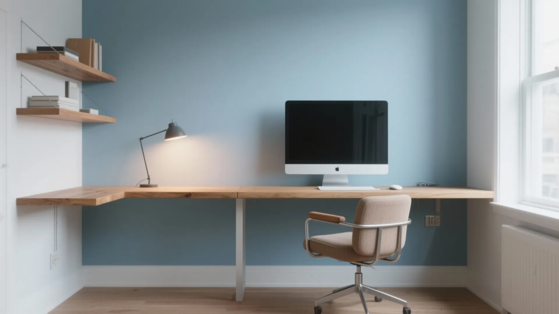 Calm Blue-and-White for Clarity (and Creative Work)