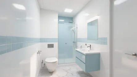 5 Light Blue & White Bathroom Ideas