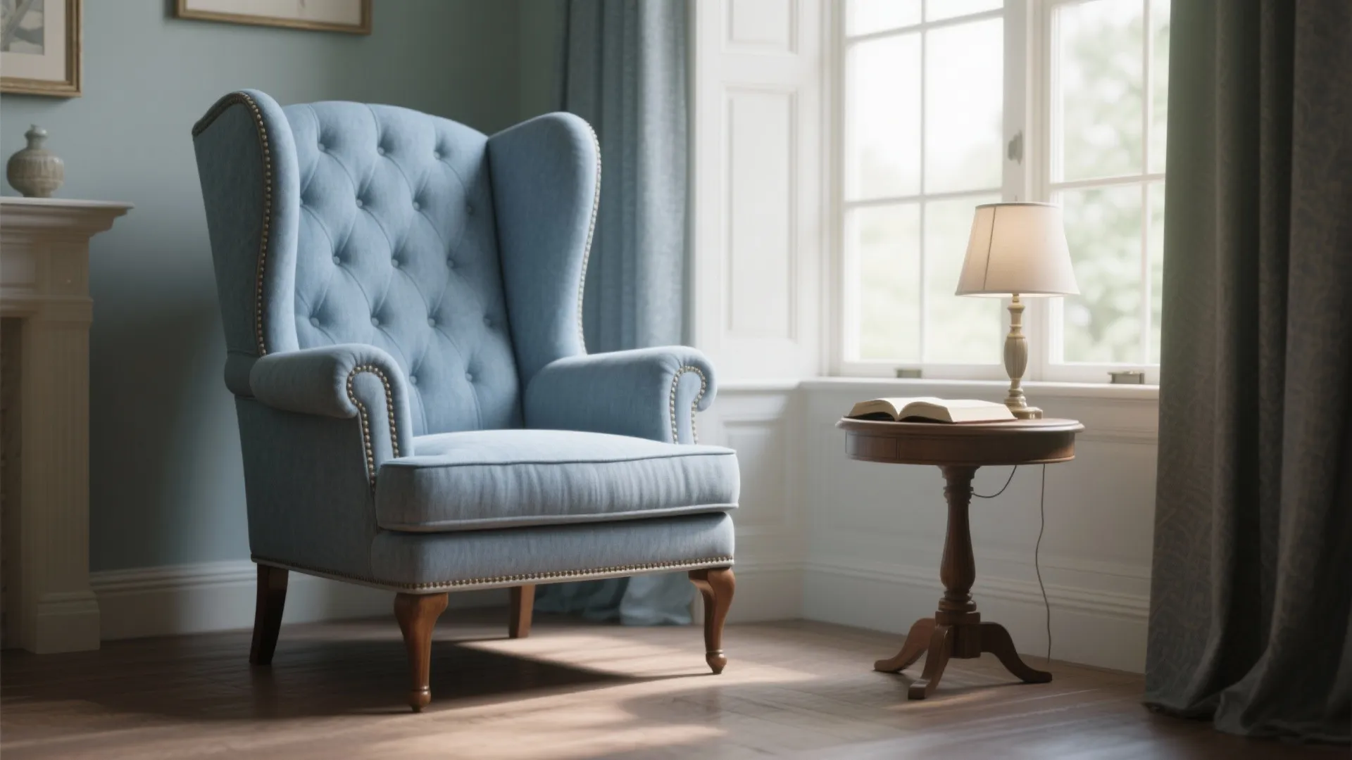 8. Wingback Armchairs