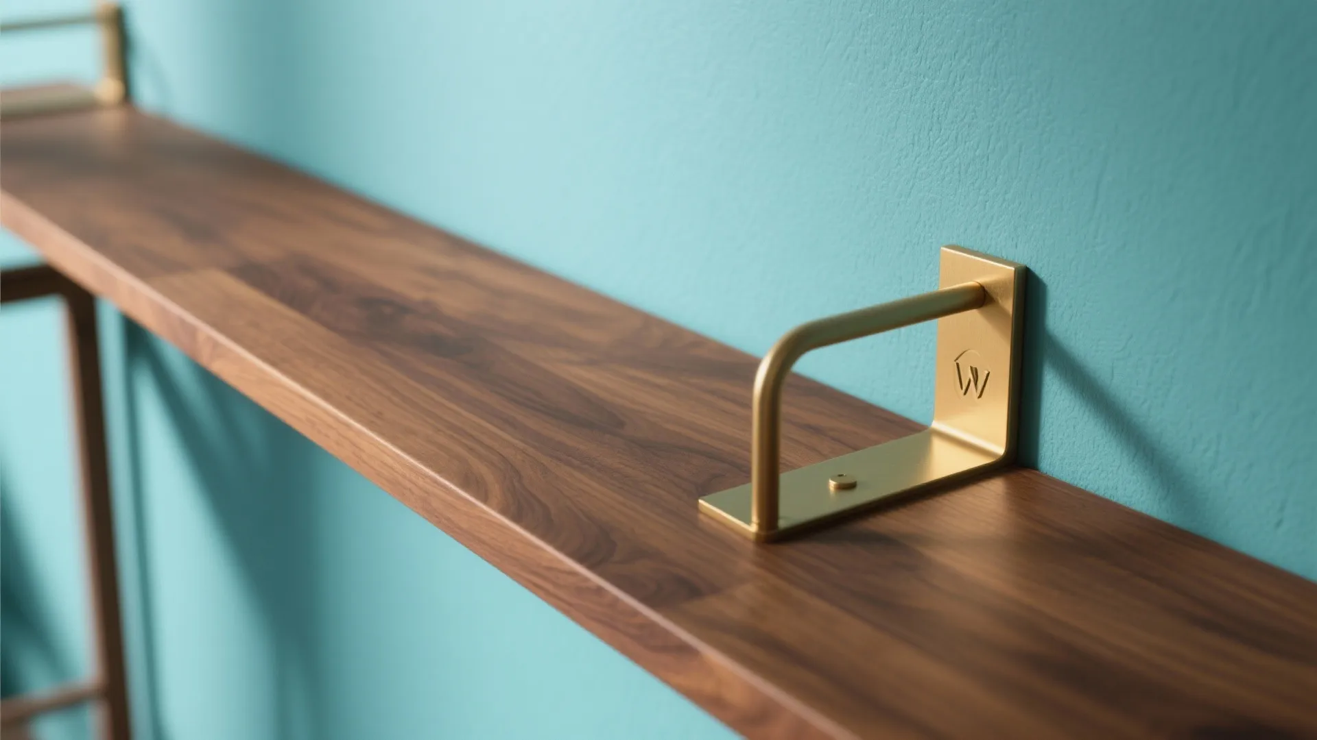 Blue and Natural Wood Pairing