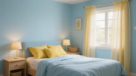 5 Blue and Yellow Bedroom Ideas