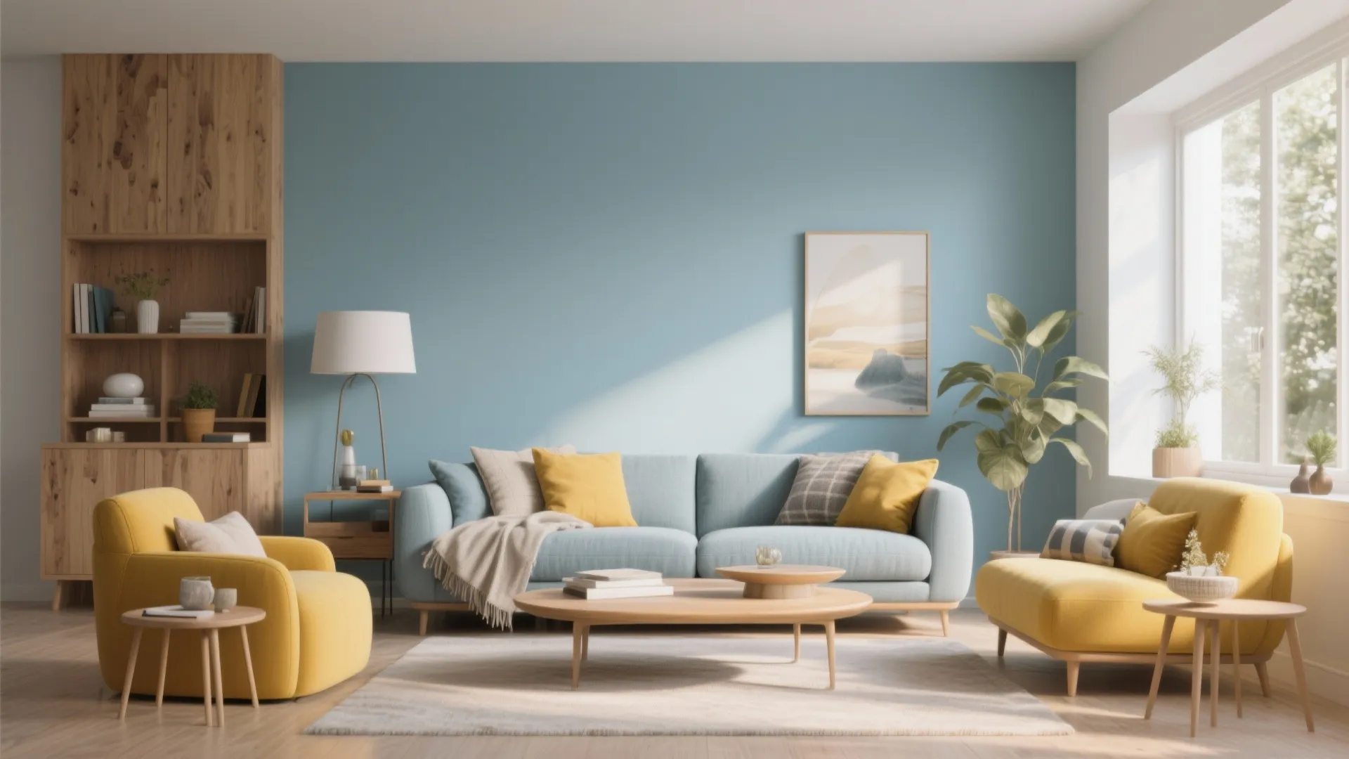 10 Inspiring Blue and Yellow Living Room Ideas: How to Bring Energy and Balance Into Your Living Room With Blue and Yellow Accents