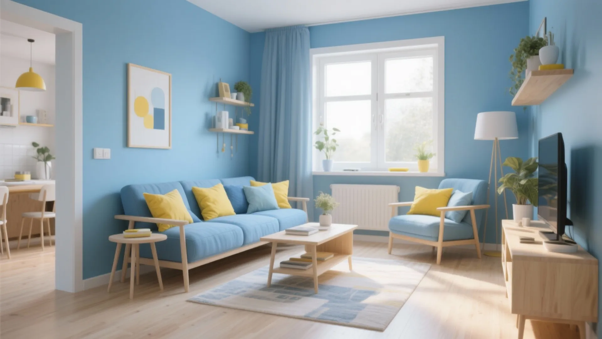10 Blue and Yellow Living Room Ideas: Fresh, Bright & Stylish Inspirations for Your Living Room
