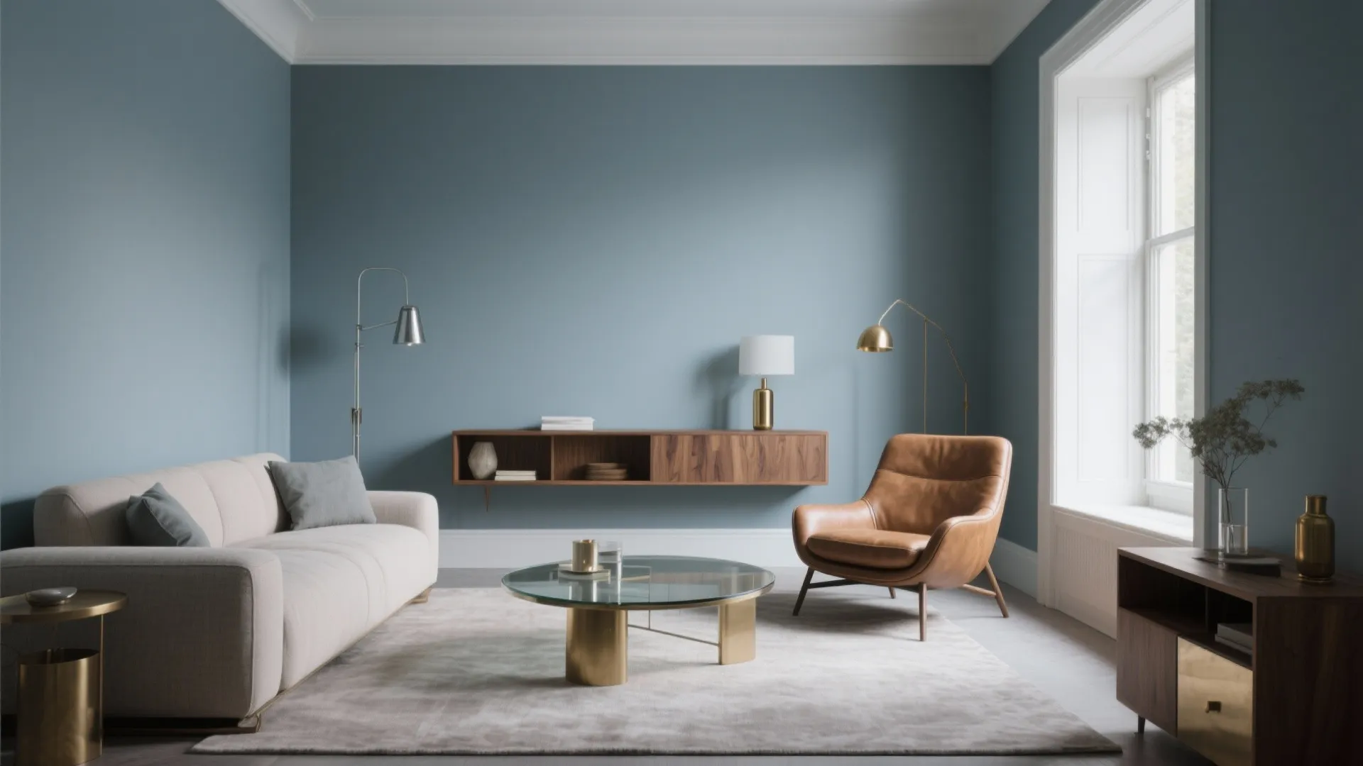 Airy Blues and Blue-Grays for Visual Depth