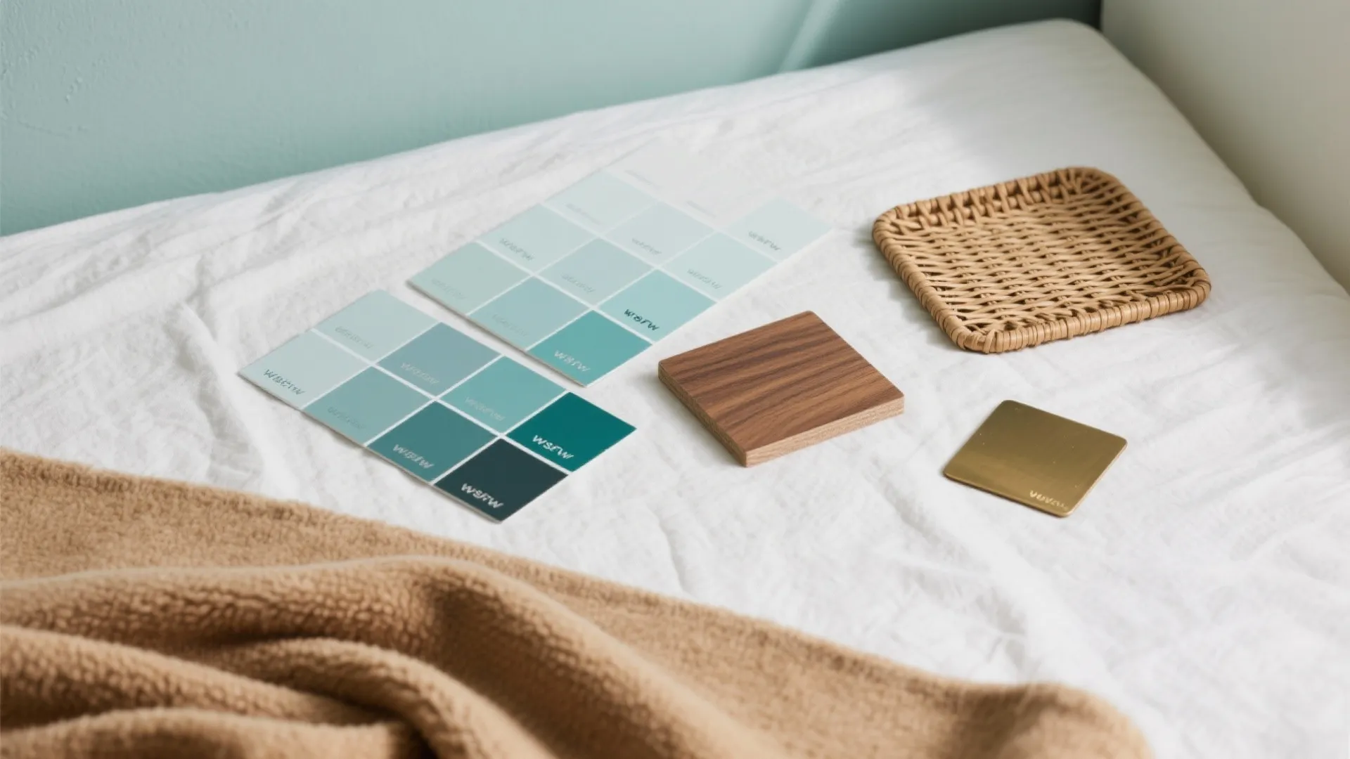 2) Misty Blue-Green (Low-Saturation)