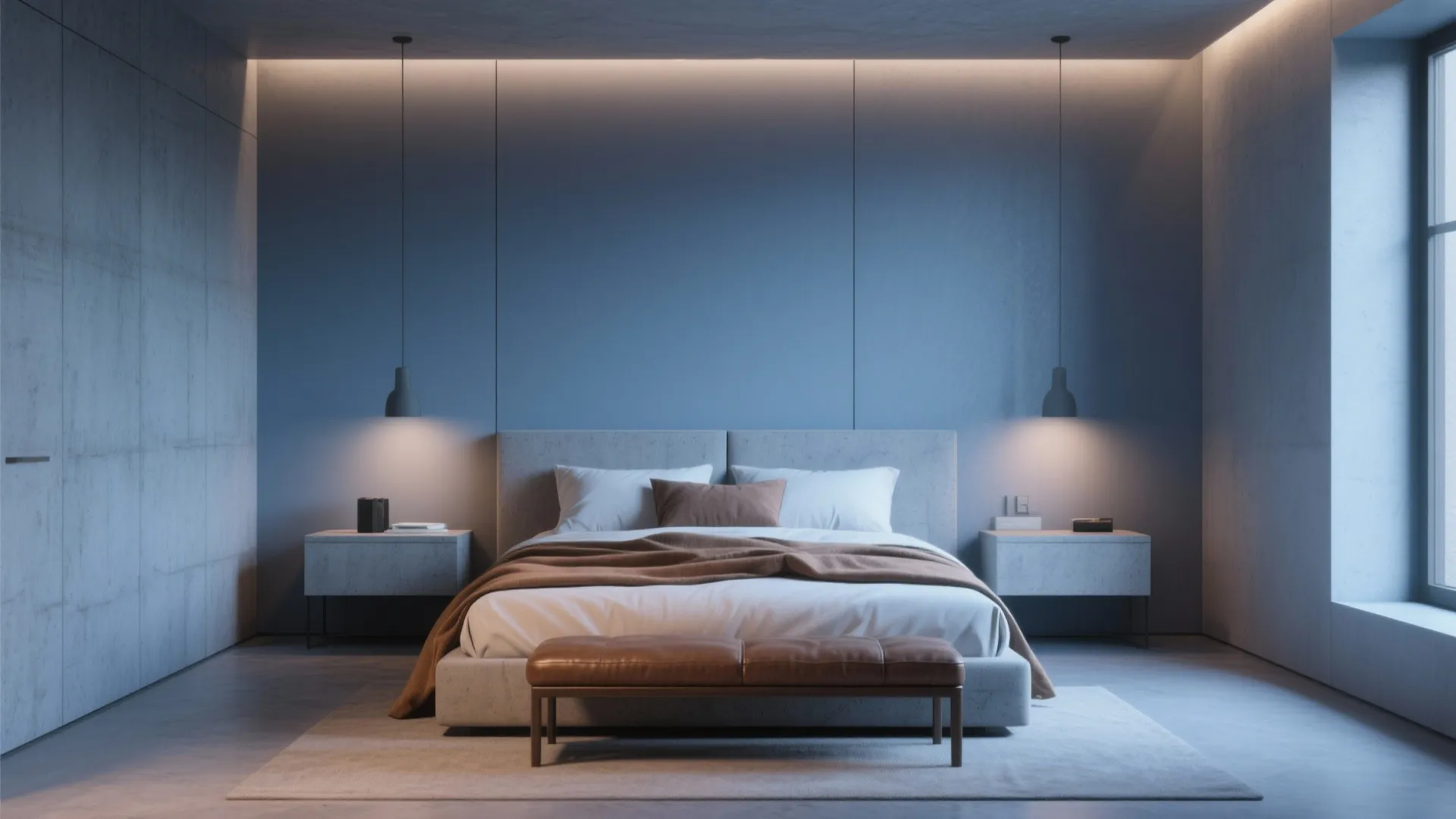 5. Blue-Grey for a Modern Minimalist Feel
