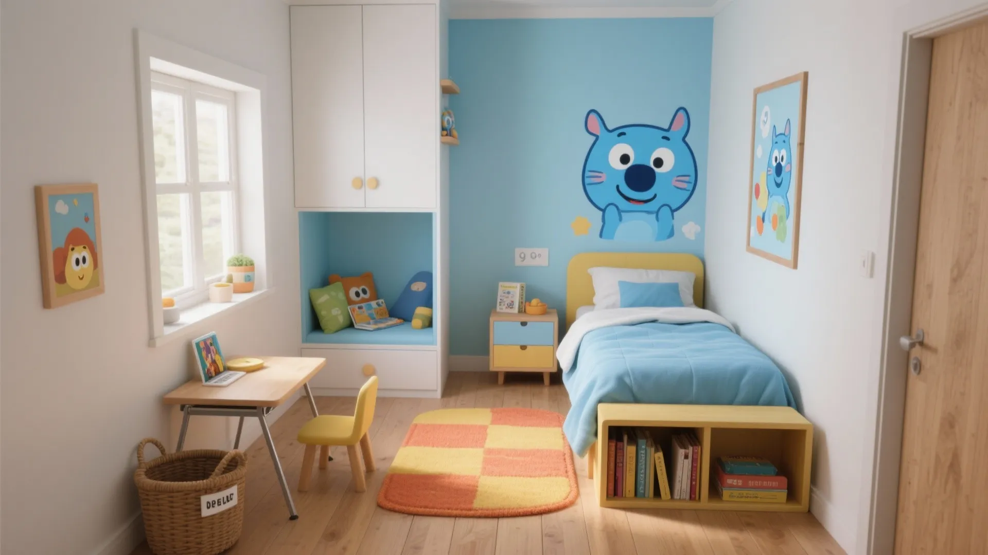 Bluey Bedroom Decor: 5 Playful Ideas: Small-room Bluey bedroom decorating tips from a pro — fun, practical and kid-friendly