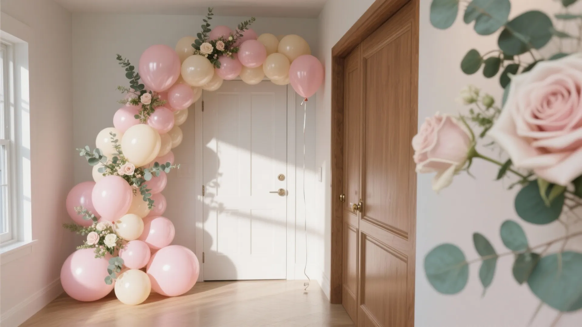 Balloon-Fresh Florals Arch