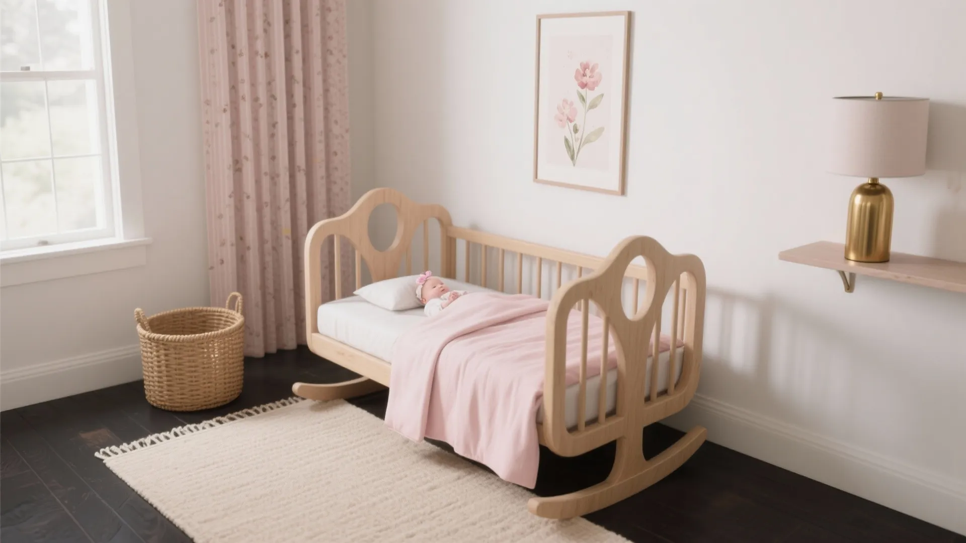 Soft blush neutrals and tactile layers