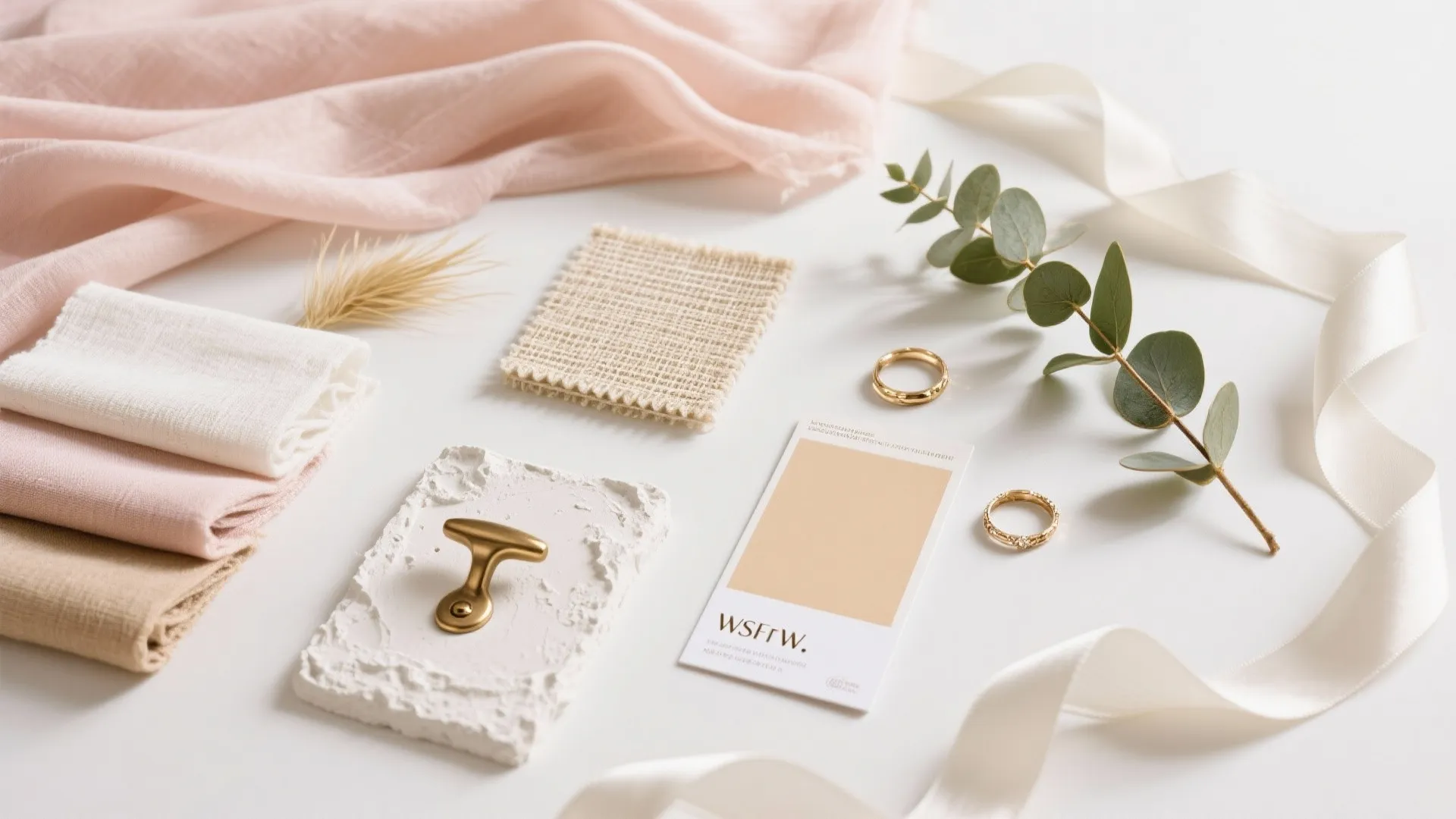 Soft Blush + Gold: A Calming Romantic Base