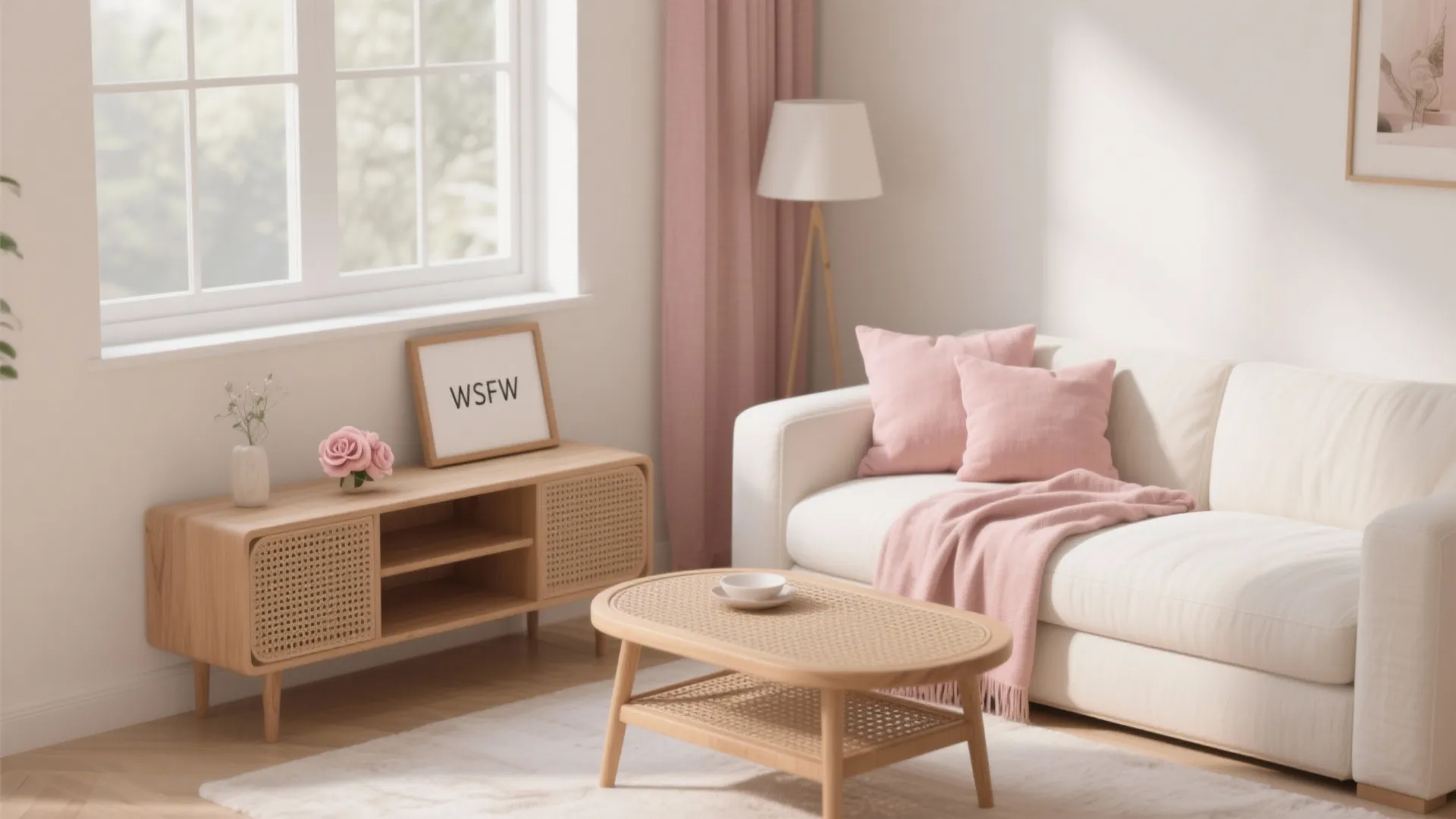 Soft Blush & Ivory Color Story with a Personal Welcome