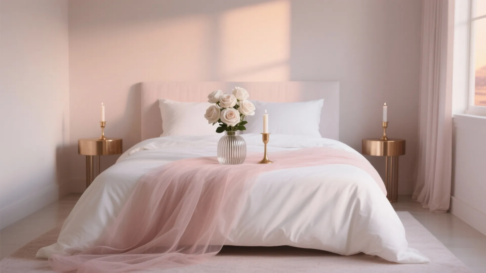 Minimalist Blush-and-Ivory Palette