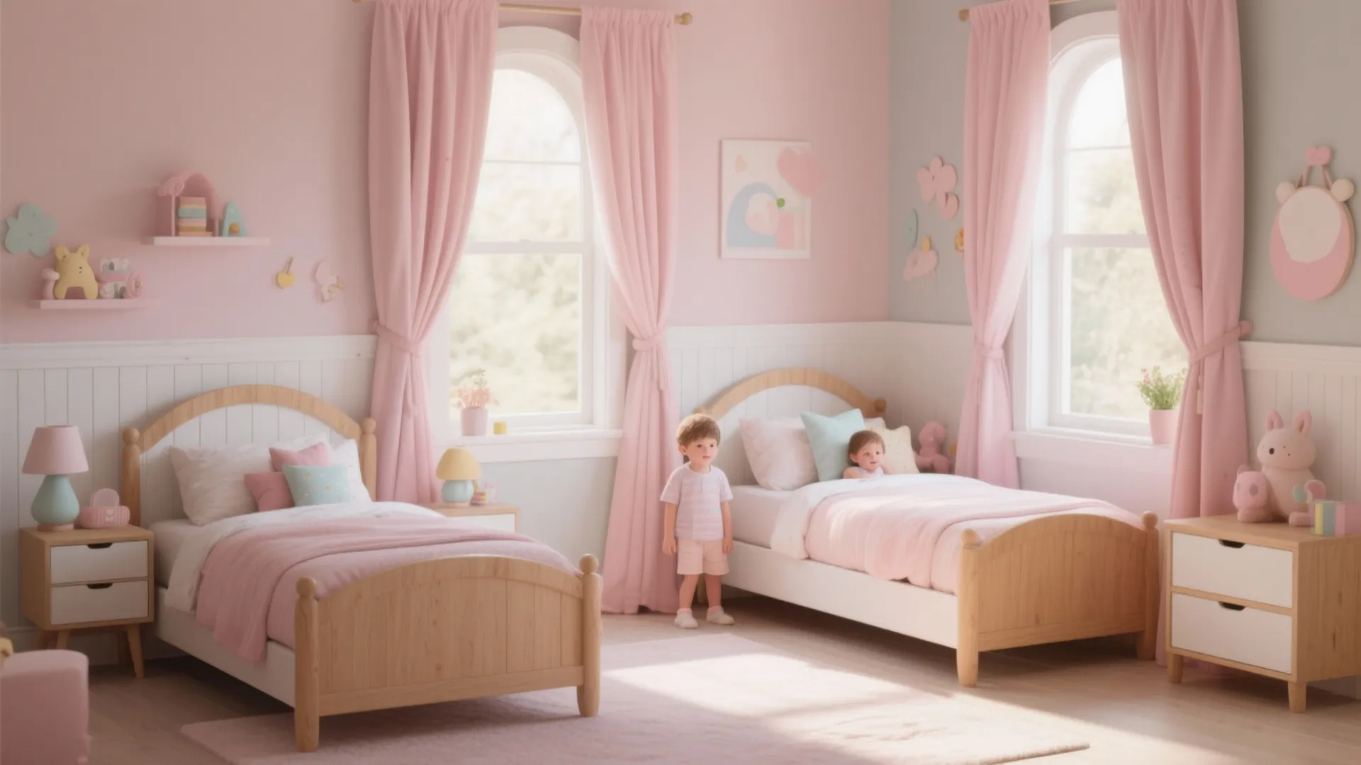 4. Soft Pastels: Blush or Sage