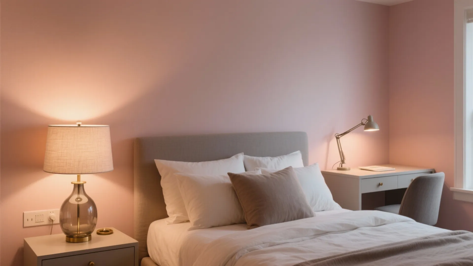 Tip 3: Warm lighting, simple layers