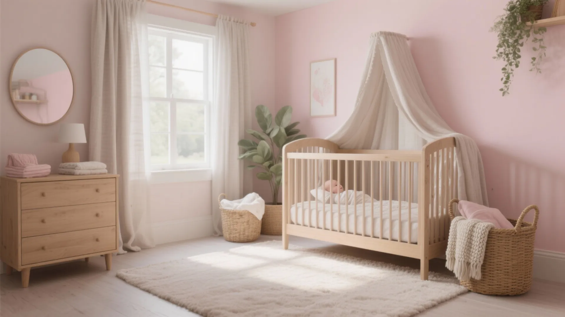 Soft Blush Palette with Layered Textures