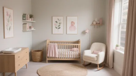 5 Baby Girl Decoration Ideas for a Calm, Stylish Nursery