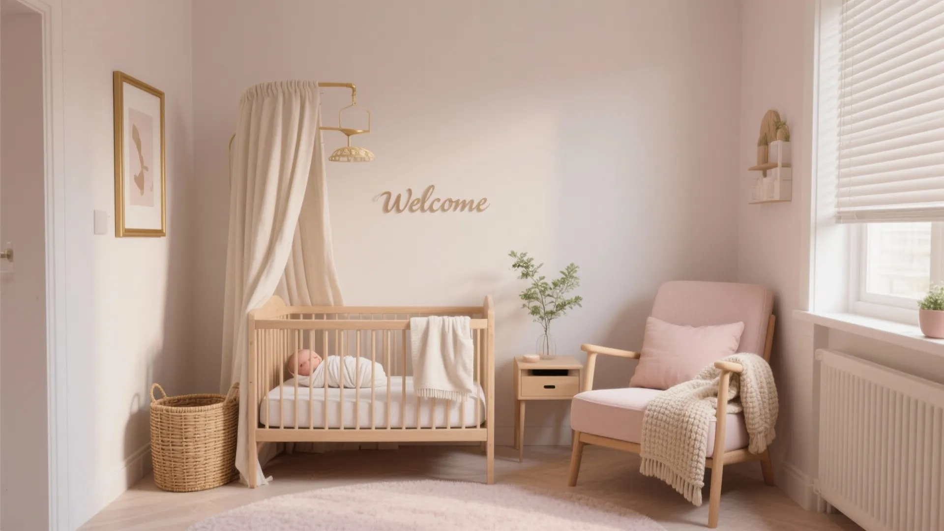 5 Newborn Baby Girl Welcome Home Decoration Ideas: Small spaces, big heart: a designer's guide to welcoming your baby girl home with calm colors, safe materials, and smart layouts