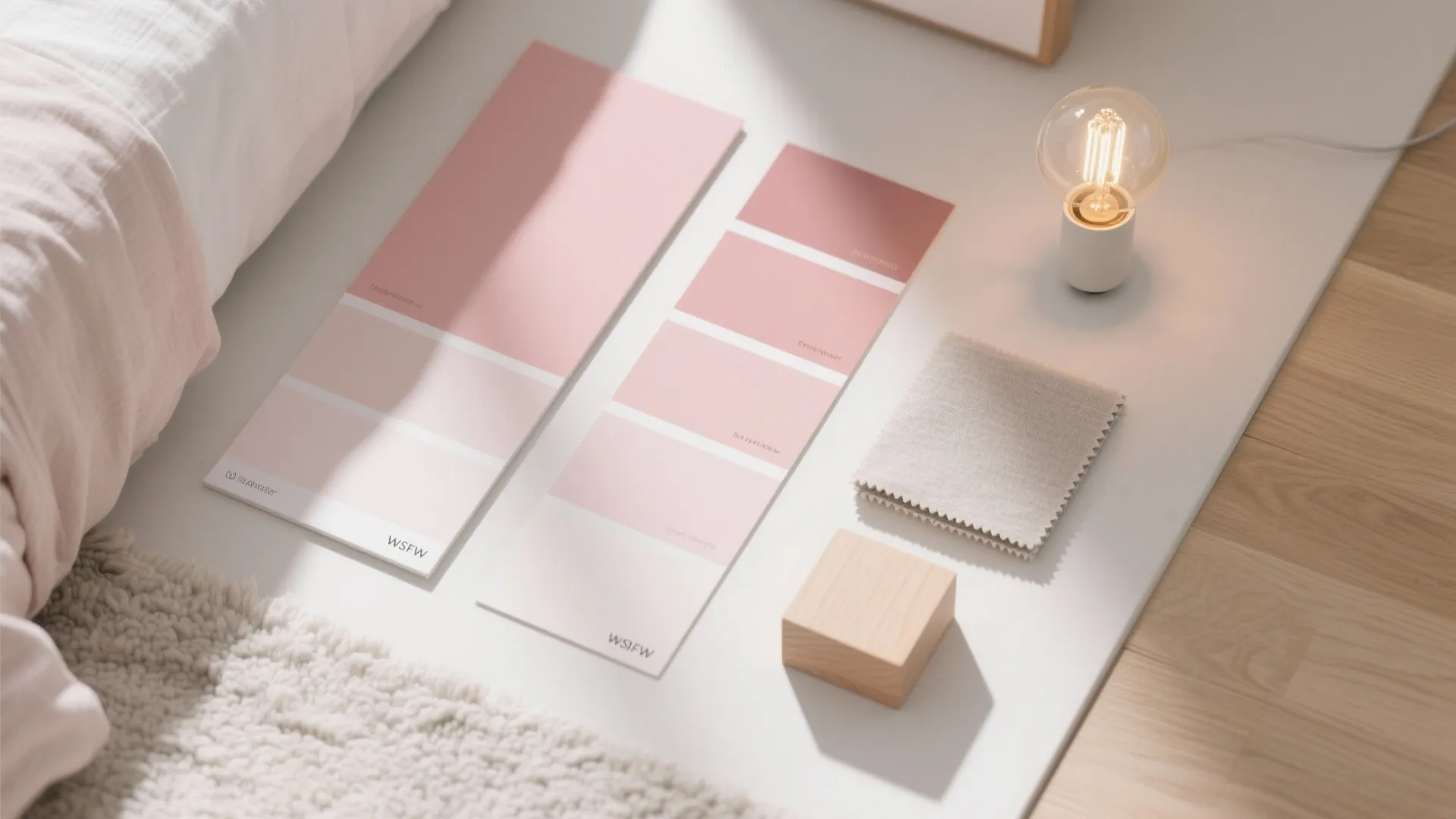 Soft Blush Layering for Light and Calm