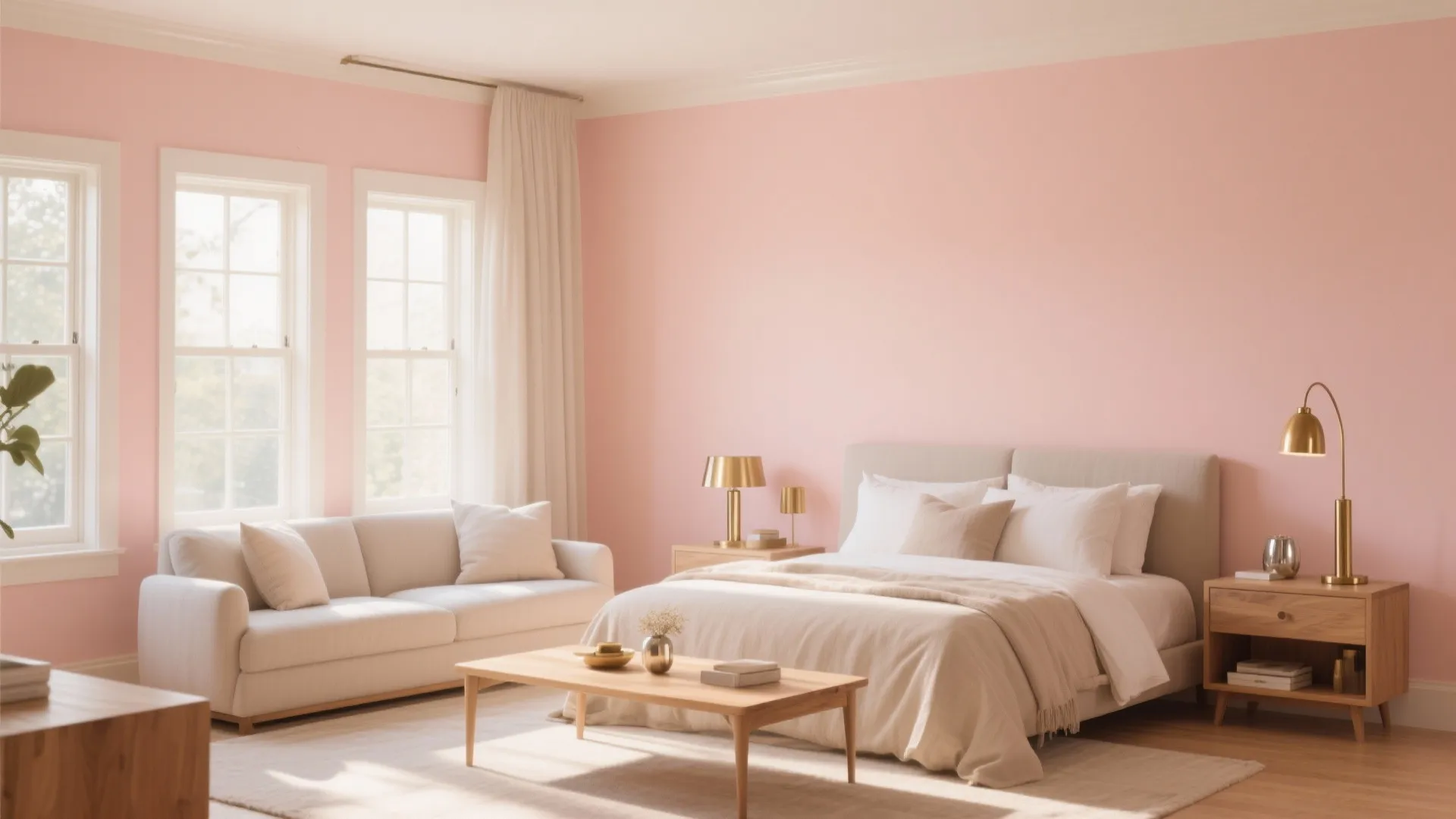 Blush Peach + Polished Metals