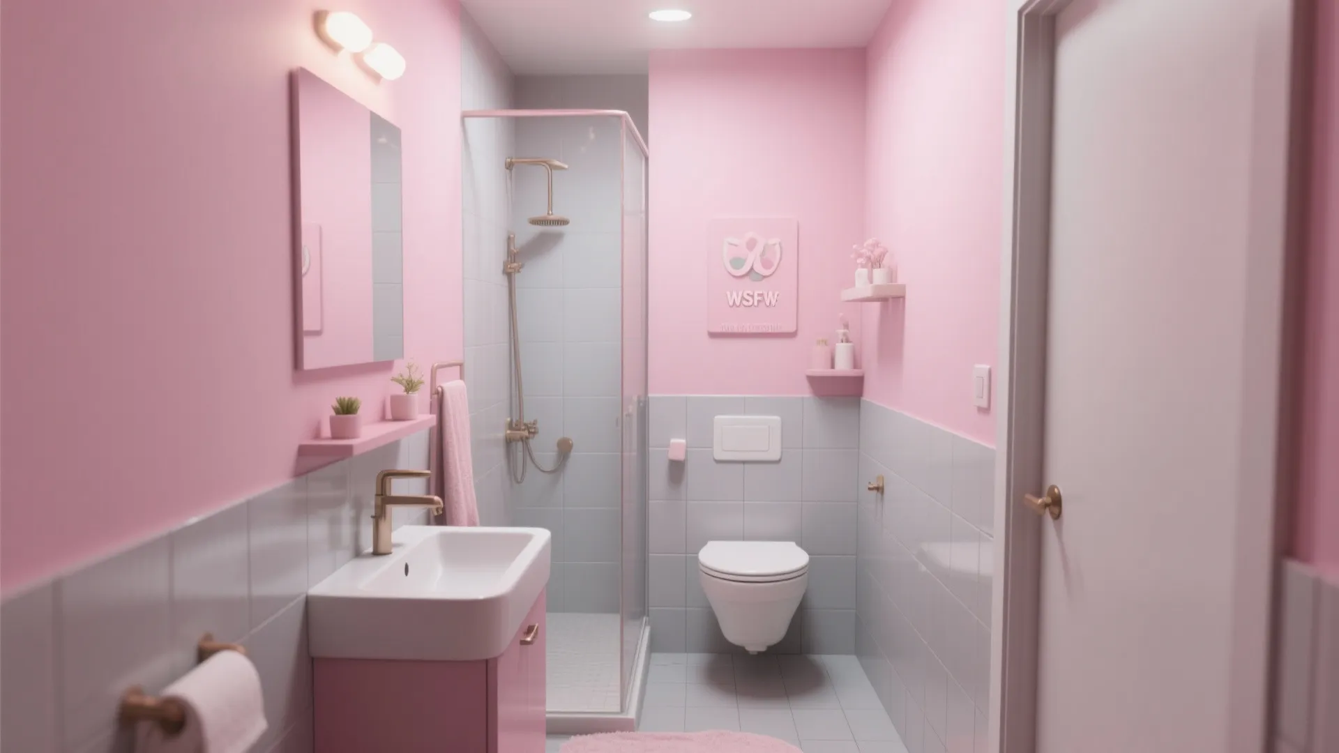 9. Blush Pink and Grey