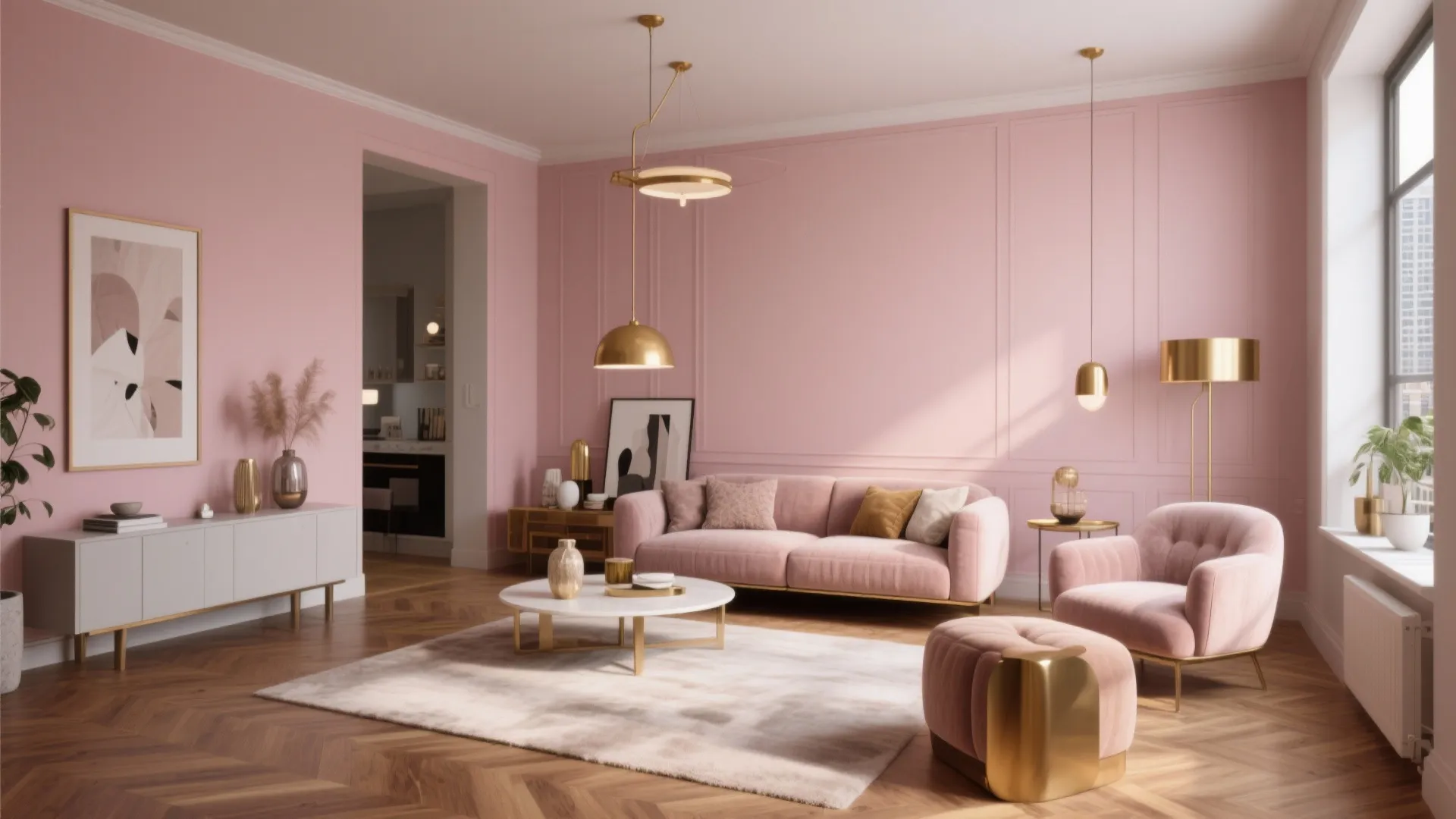 7. Blush Pink Sophistication