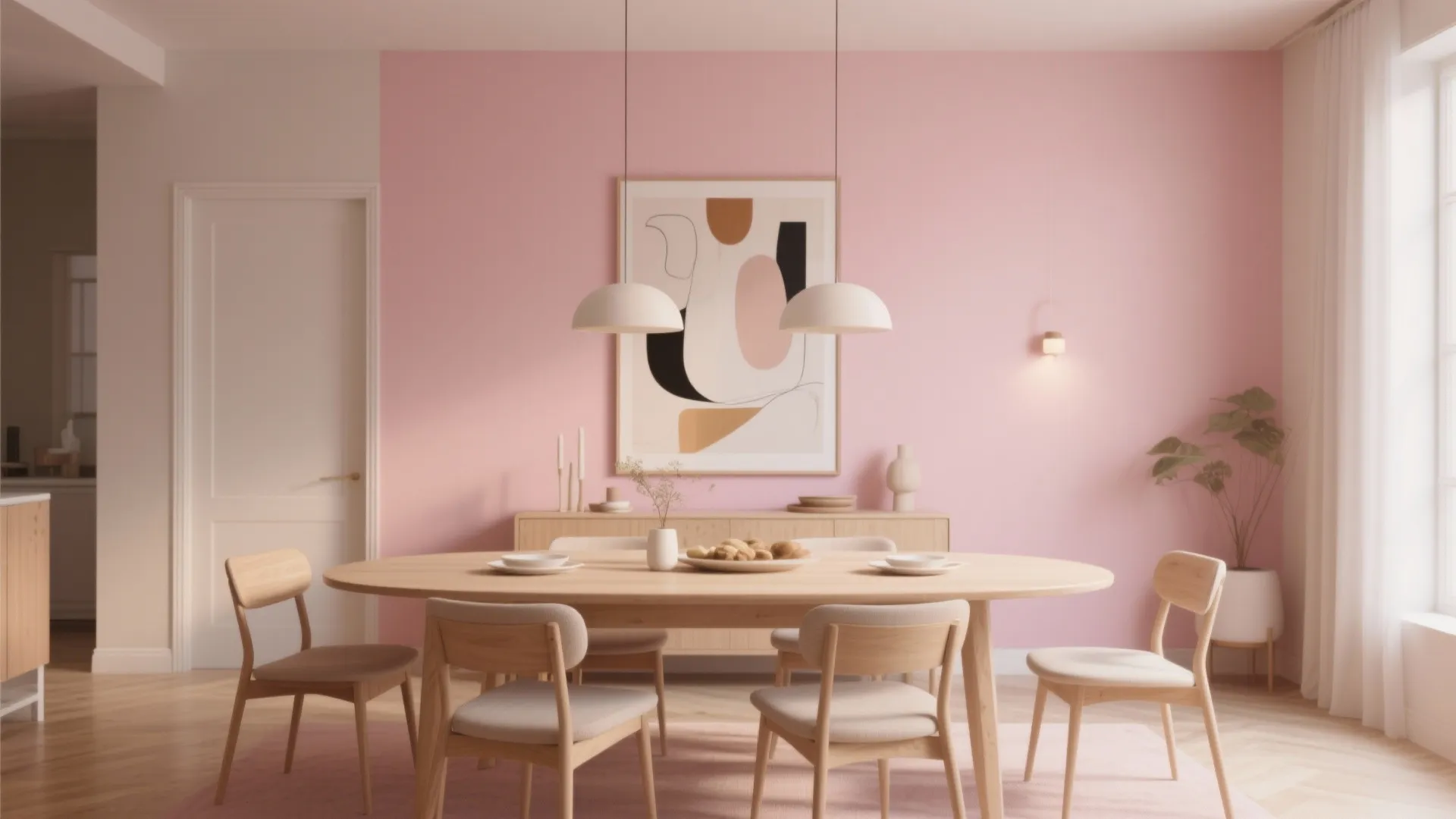 5. Blush Pink Sophistication