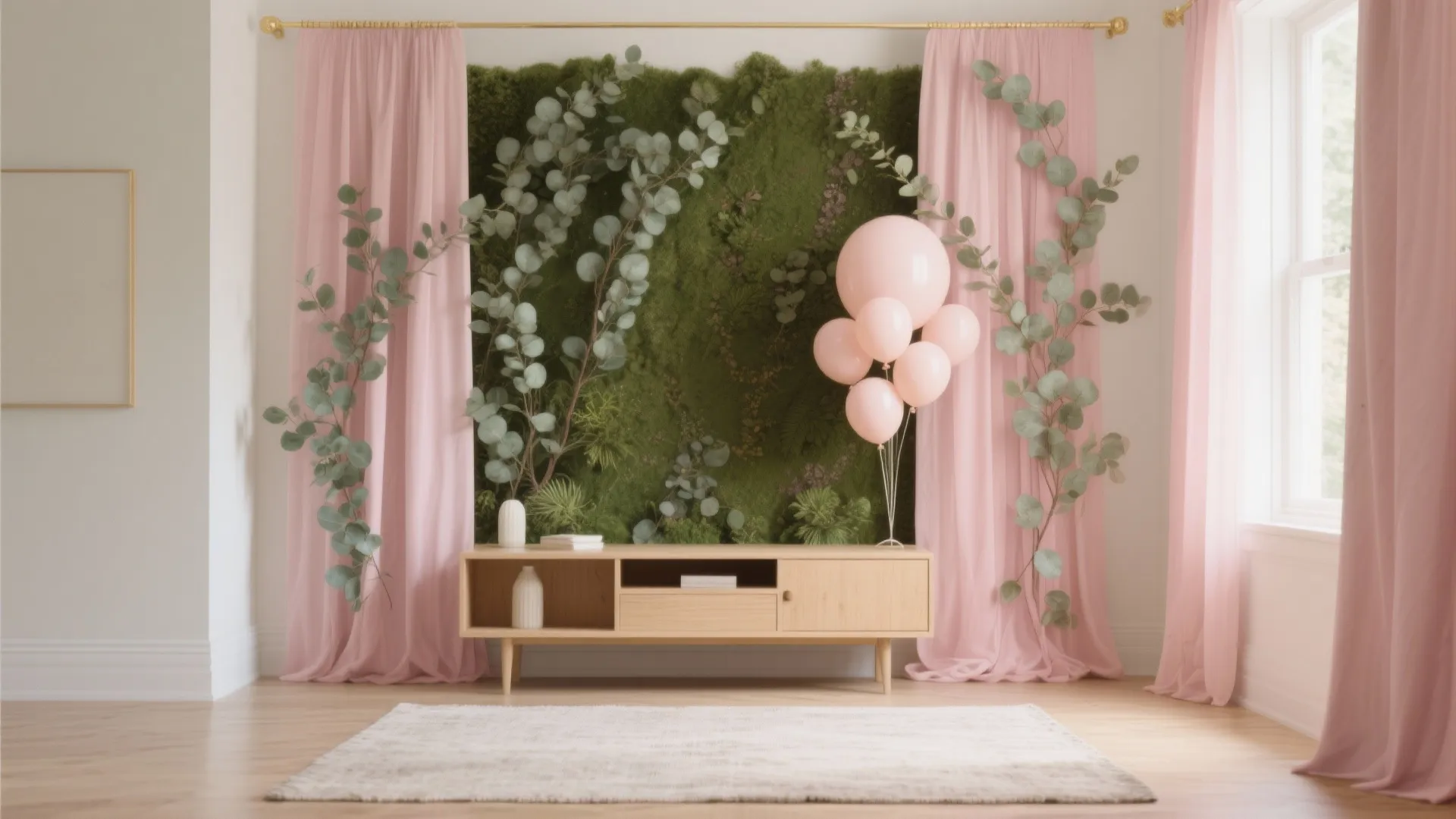 Blush-and-Sage Mini Garden (Pastel Palette Done Right)