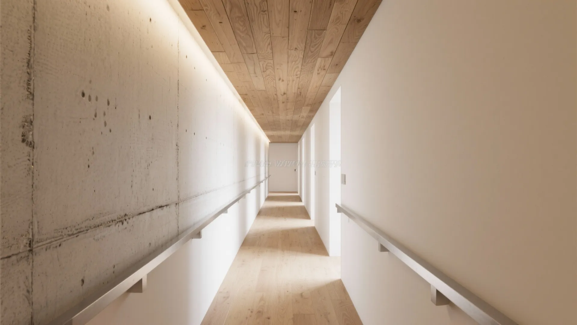 Board-Form Concrete Texture for Warm Character