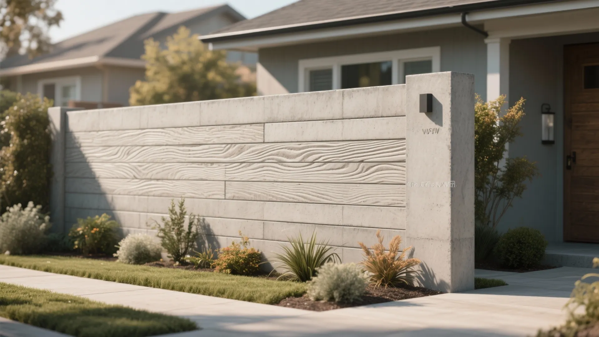 Board-Formed Concrete Warmth