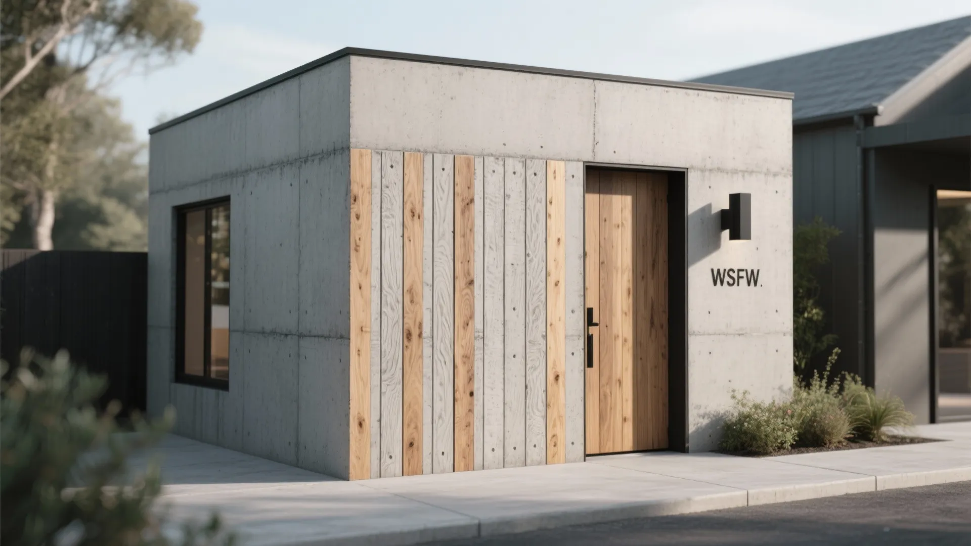 Board-Formed Concrete: Craft Lines and Warm Texture