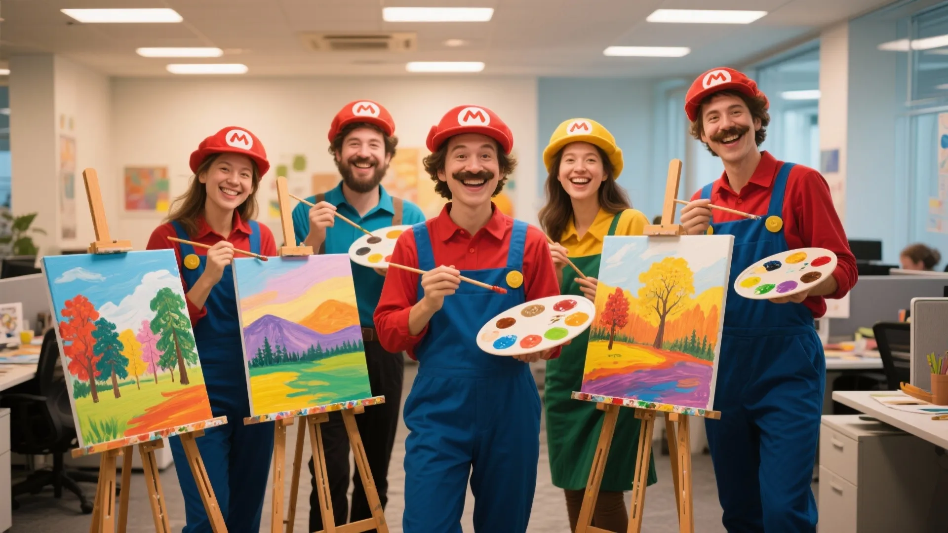 Happy Little Painters