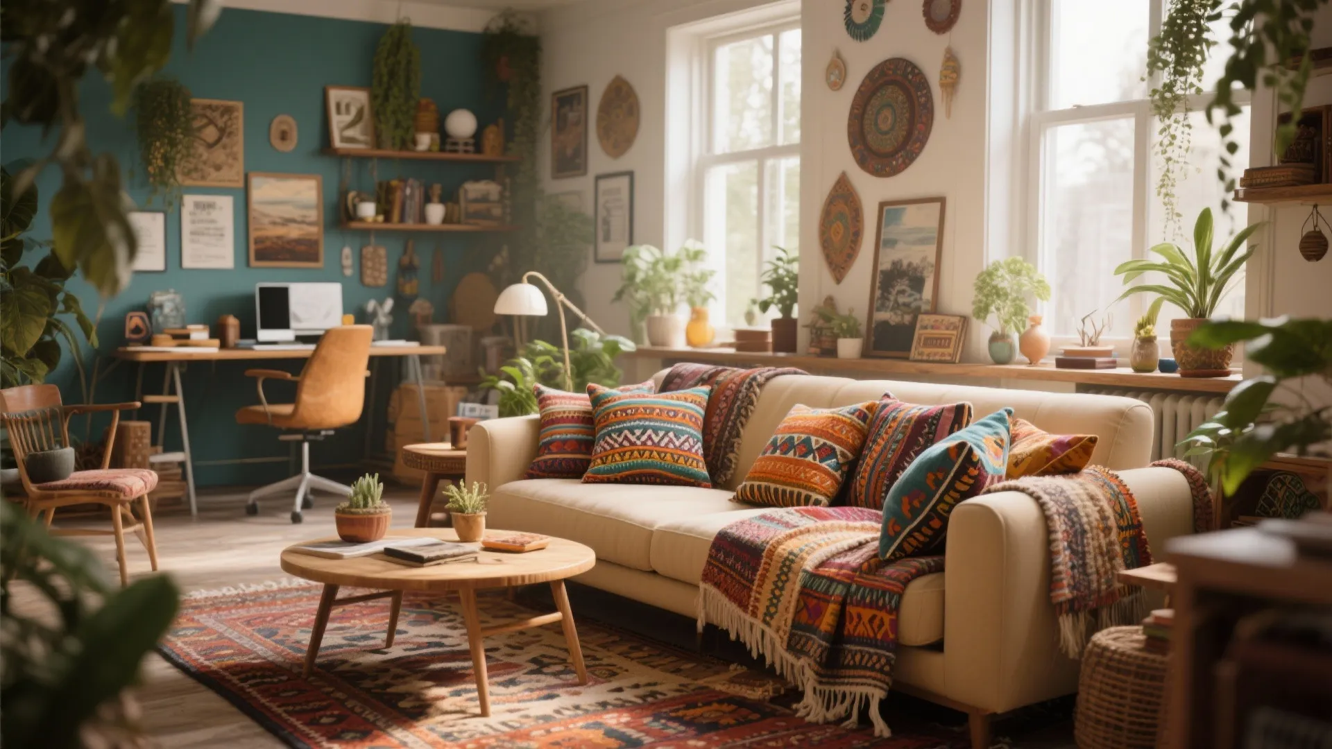 8. Bohemian Mix with Patterns