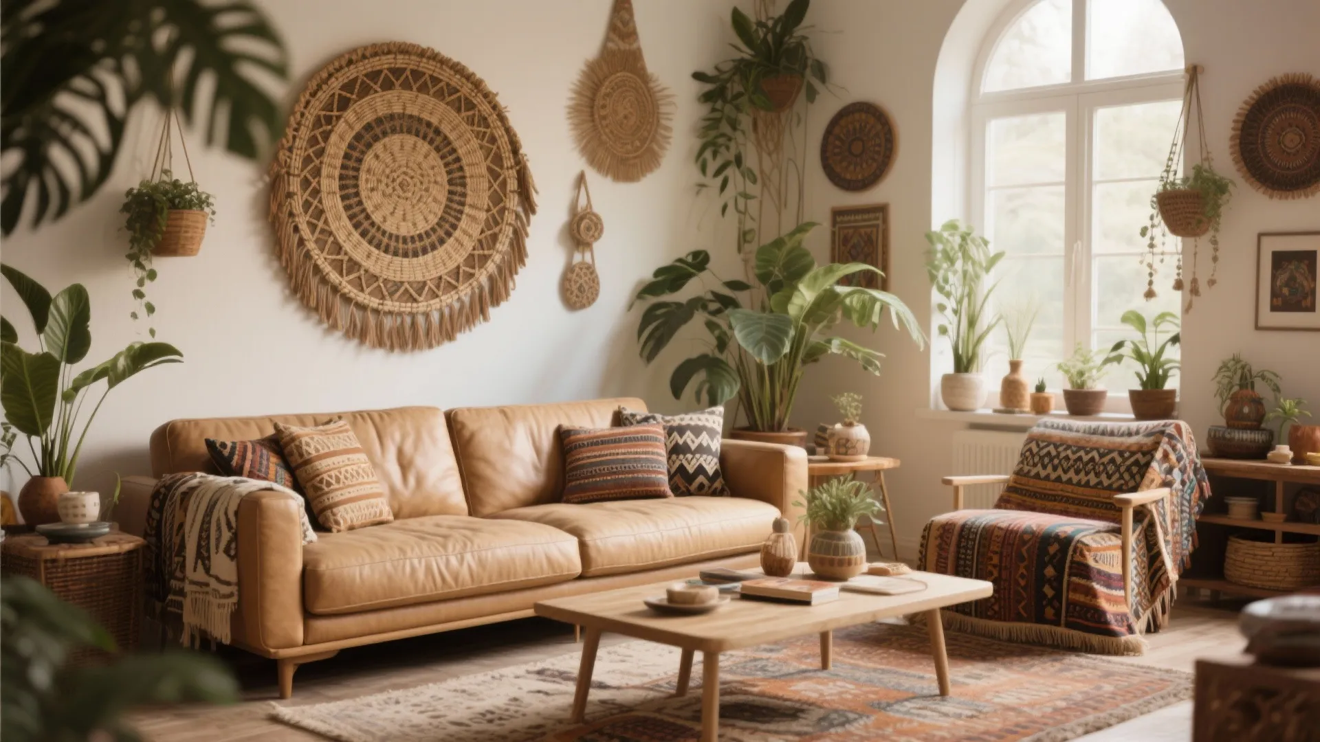 8. Earthy Bohemian Layers