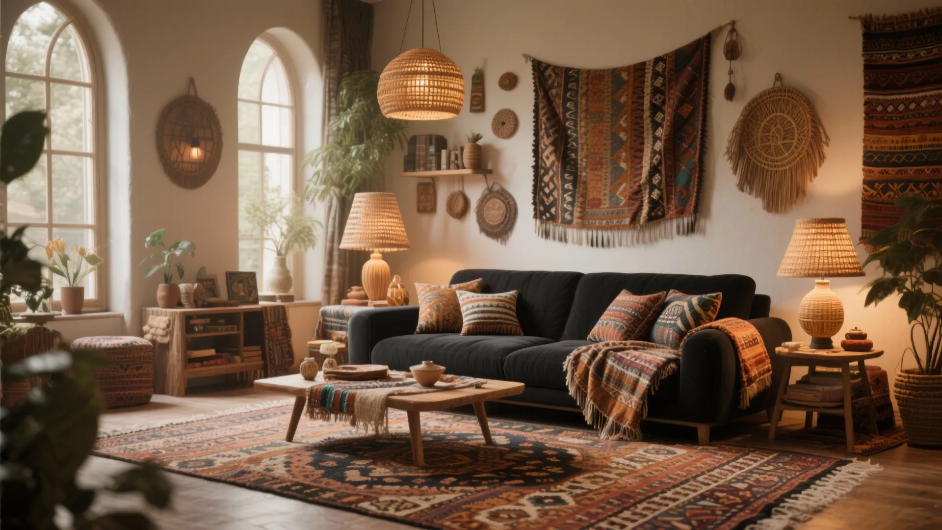 10. Cozy Bohemian Mix