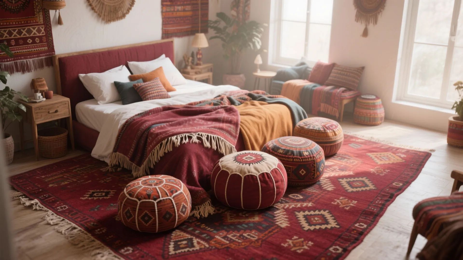 Bohemian Layers and Patterns
