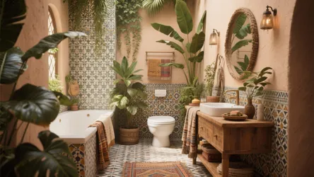 10 Boho Bathroom Decor Ideas