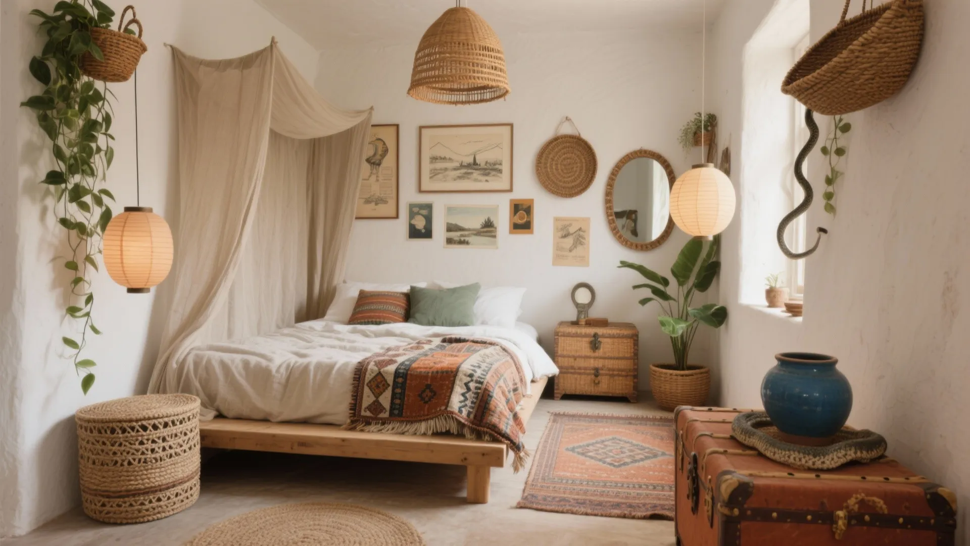 Boho Style Bedroom Decor: 5 Inspiring Ideas: Small spaces, big soul—my go-to boho bedroom moves that feel effortless, curated, and totally you.