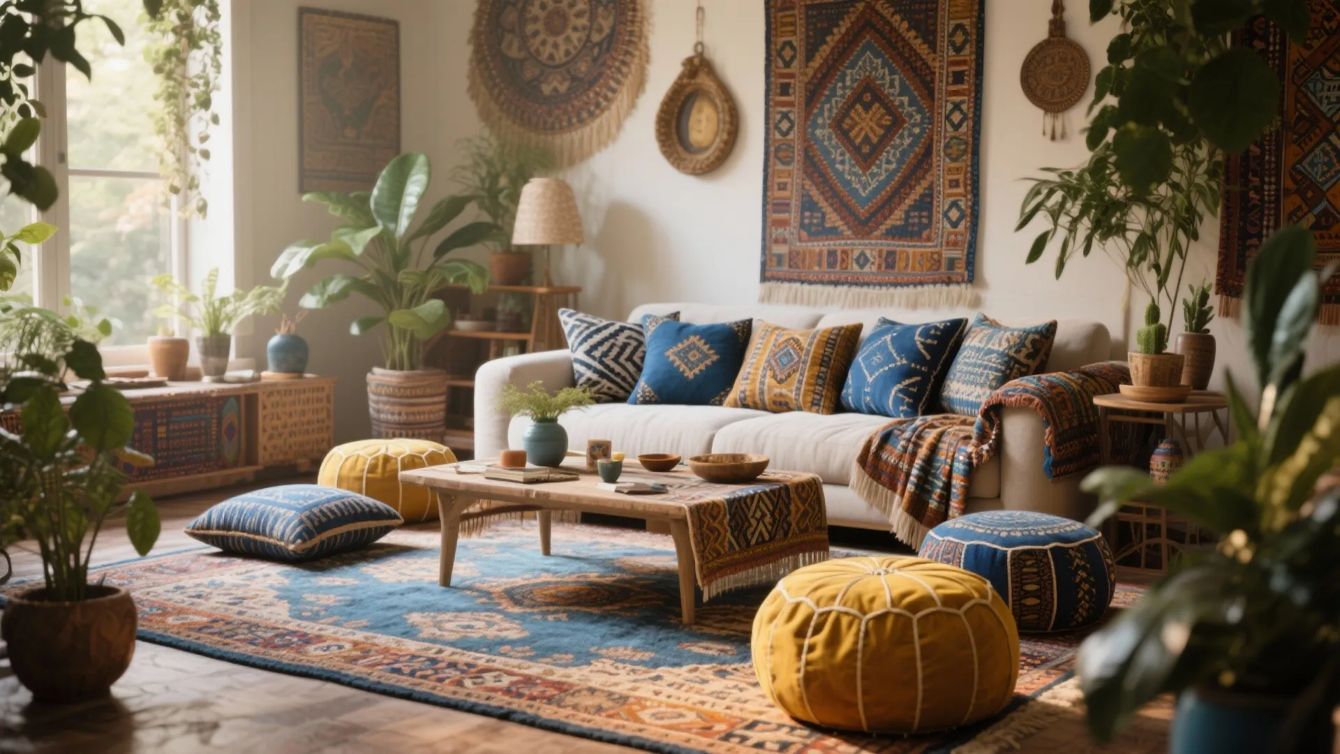 6. Bohemian Eclectic with Pattern Mix