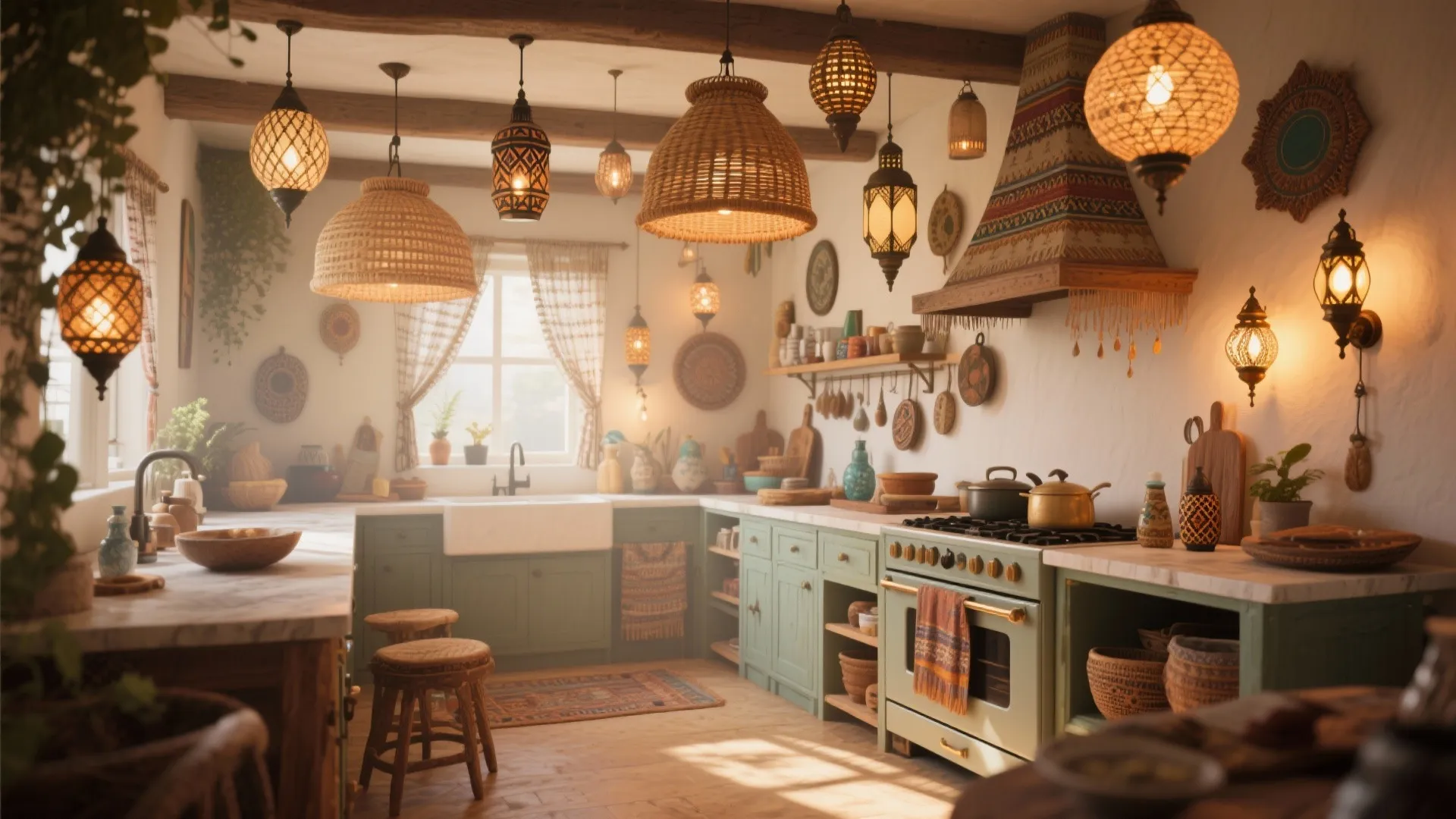 5. Eclectic Lighting