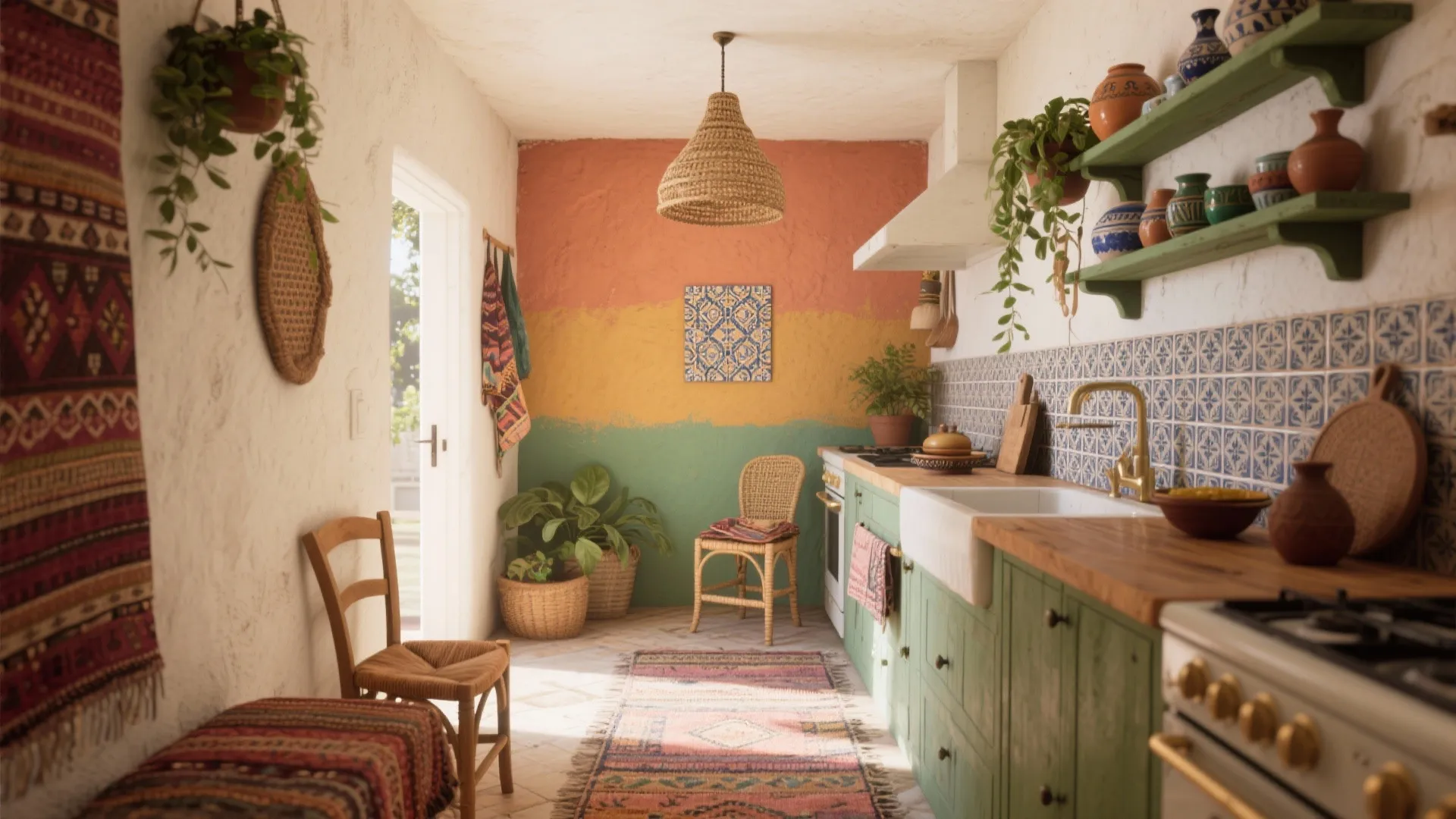 Bohemian Kitchen Ideas: 5 Inspiring Looks: How I turn small kitchens into warm, eclectic boho havens with practical tips and real project stories