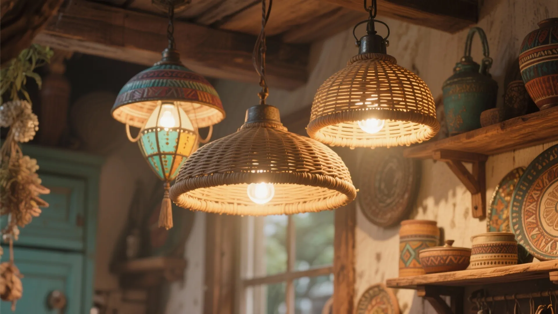 Tip 4: Colorful, Eclectic Lighting
