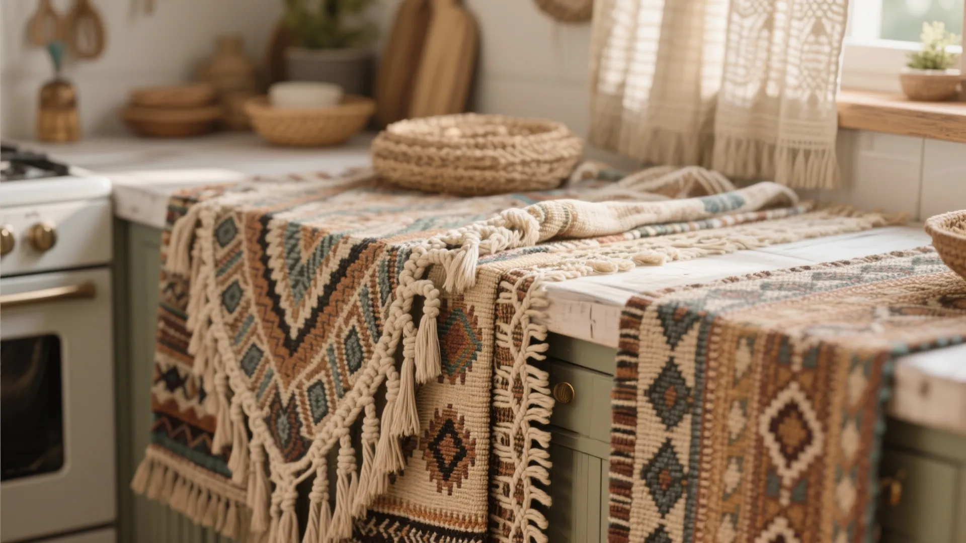 1. Layered Textiles Everywhere