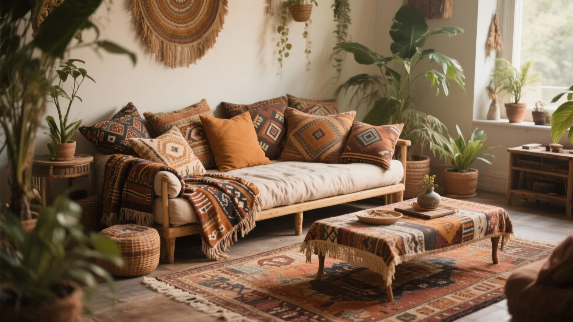 Boho Layered Textiles