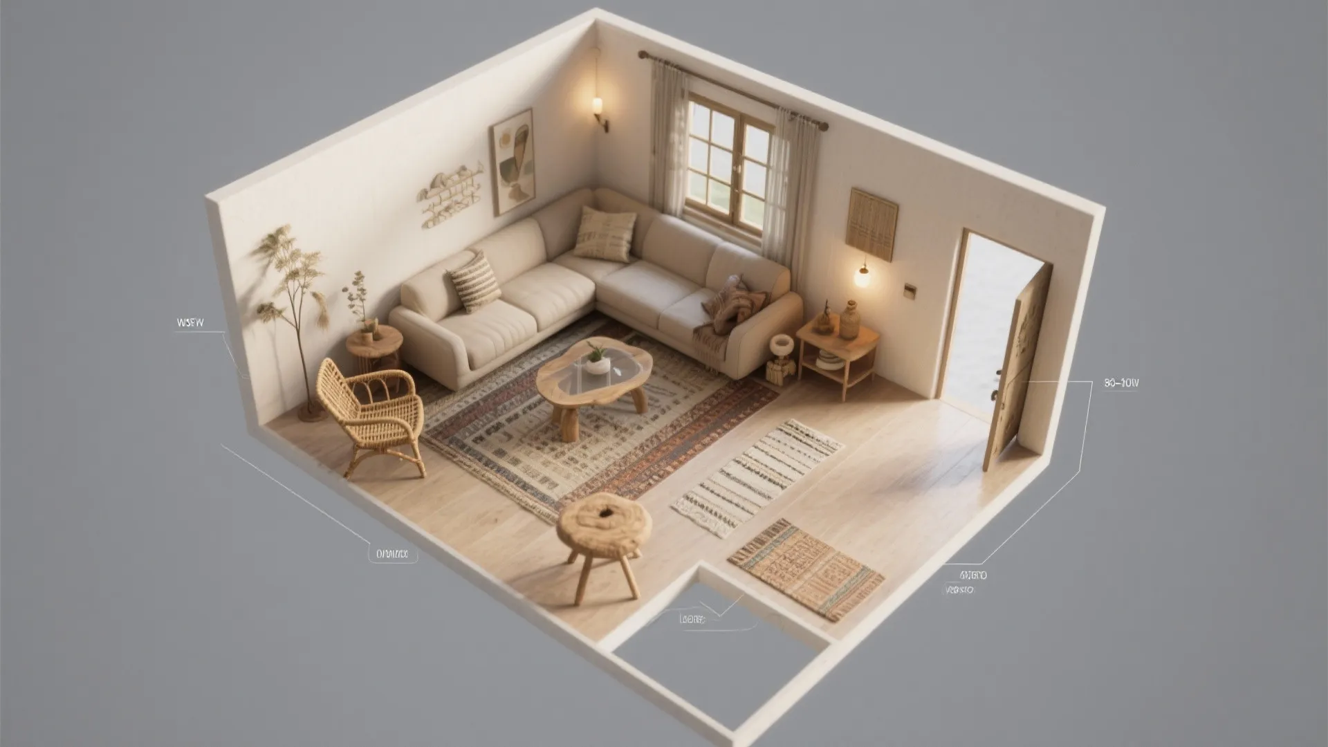 Collected Furniture: Vintage Meets Low-Slung Comfort