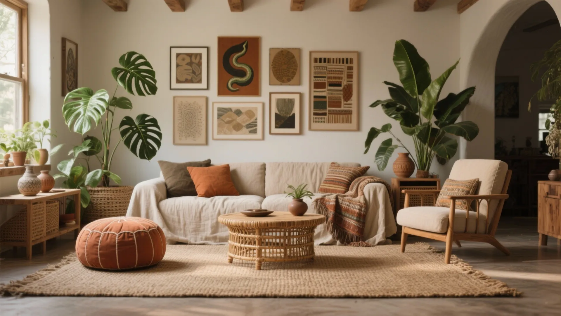 5 Boho Living Room Ideas That Feel Effortless: Small spaces, big soul—layer textures, plants, and global finds for a collected boho vibe
